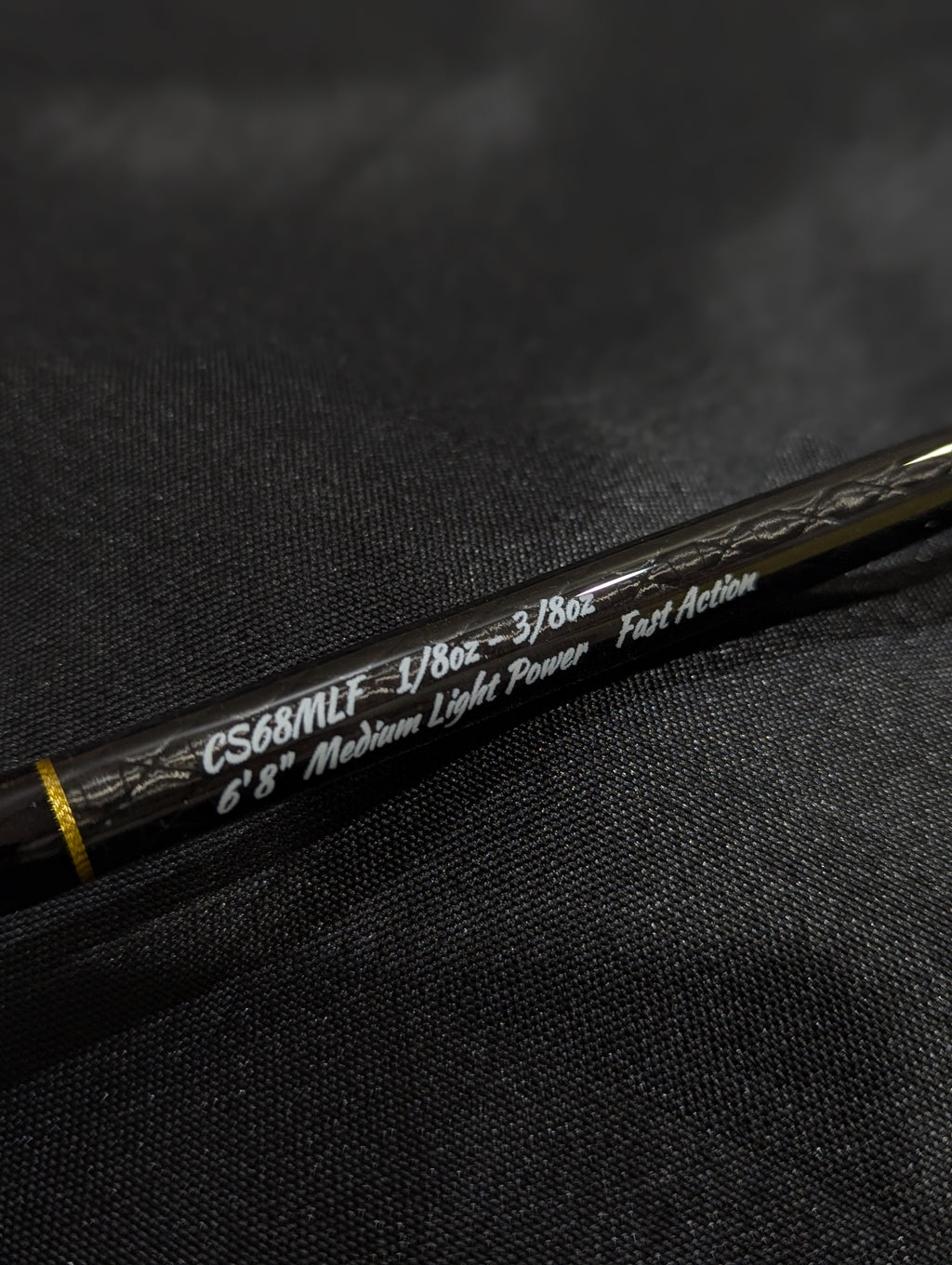 6' 8" Medium Light Power Fast Action Carbon Series Spinning Rod