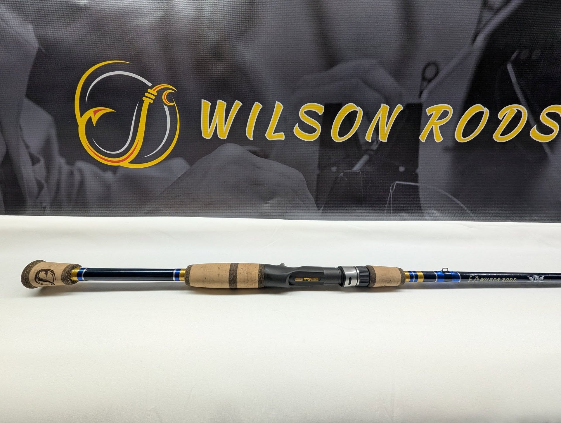 7'0" Medium Heavy Power Fast Action Carbon Series Casting Rod  Wilson Rods