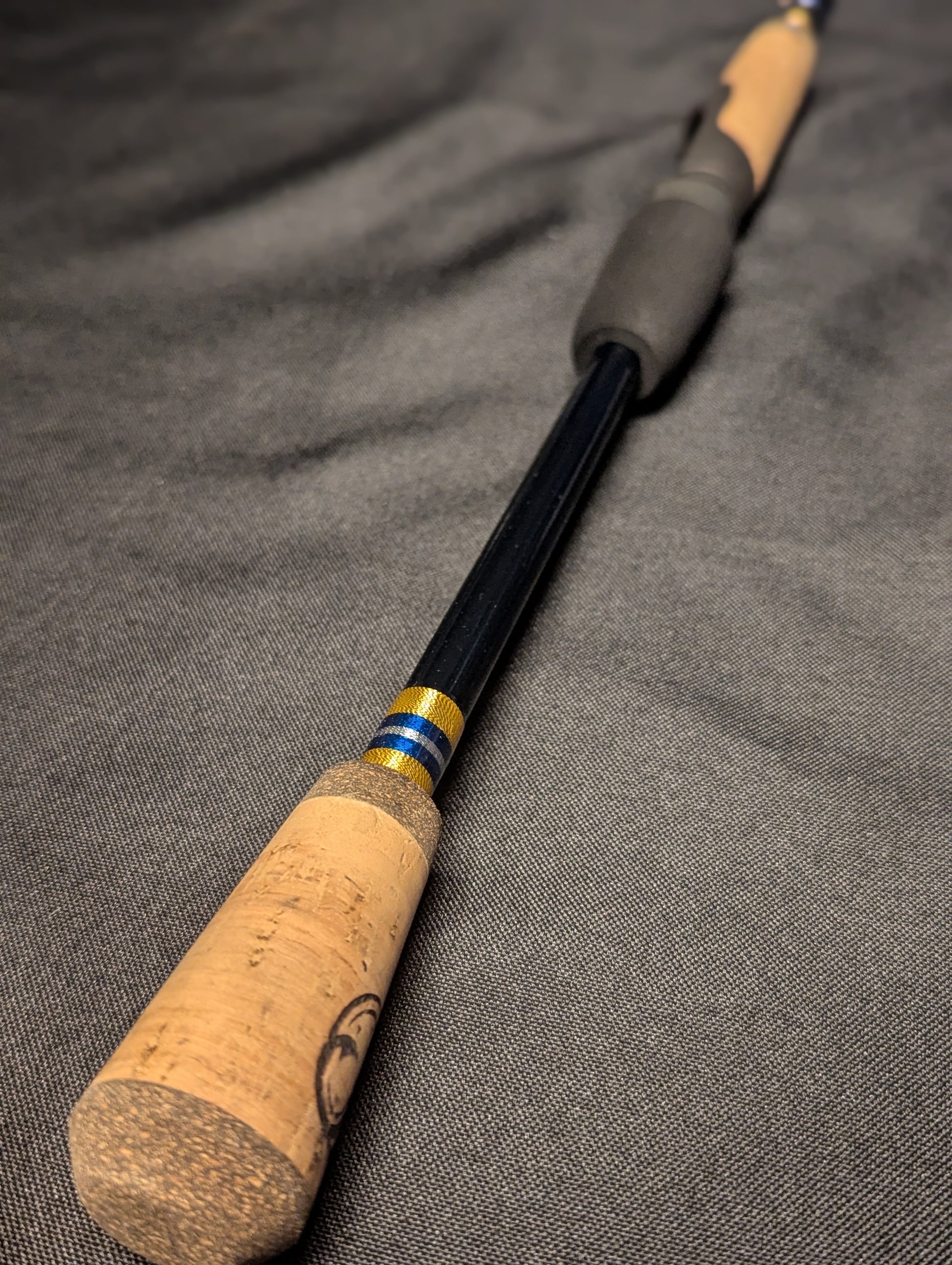 7'3 Medium Power Moderate Action Carbon Series Spinning Rod