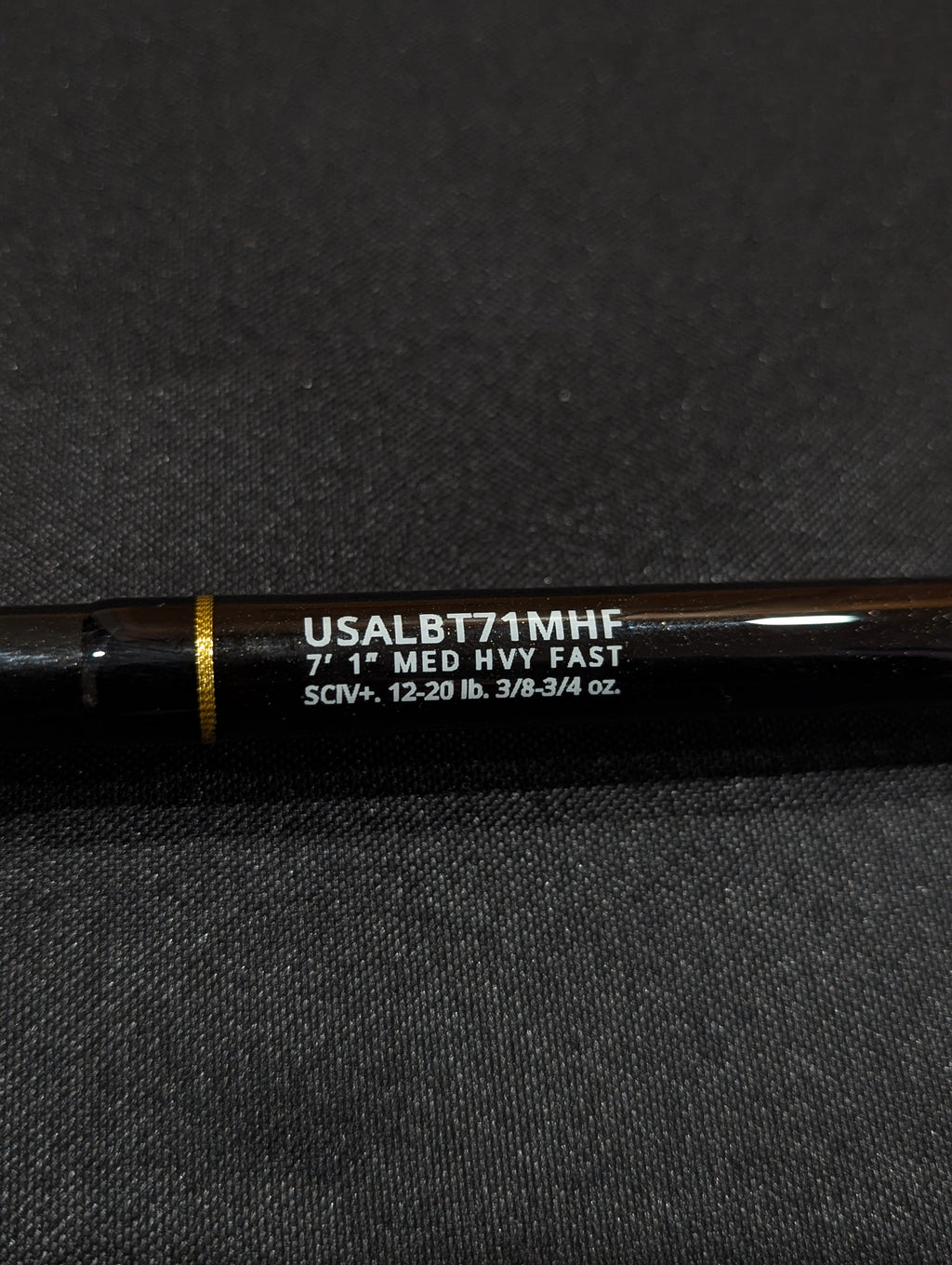 Custom Built 7'1" Medium Heavy Power Fast Action Casting Rod