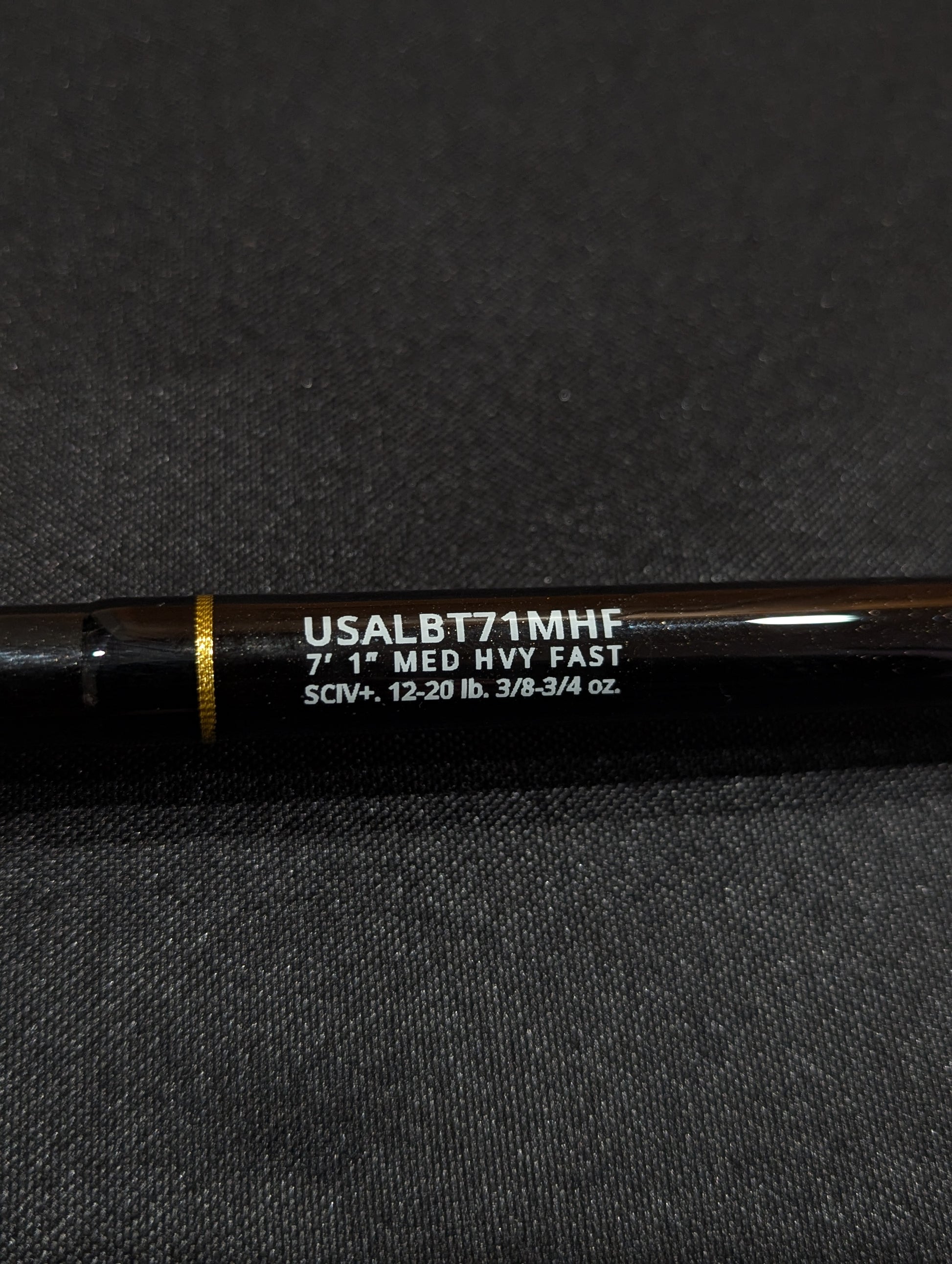 Custom Built 7'1" Medium Heavy Power Fast Action Casting Rod