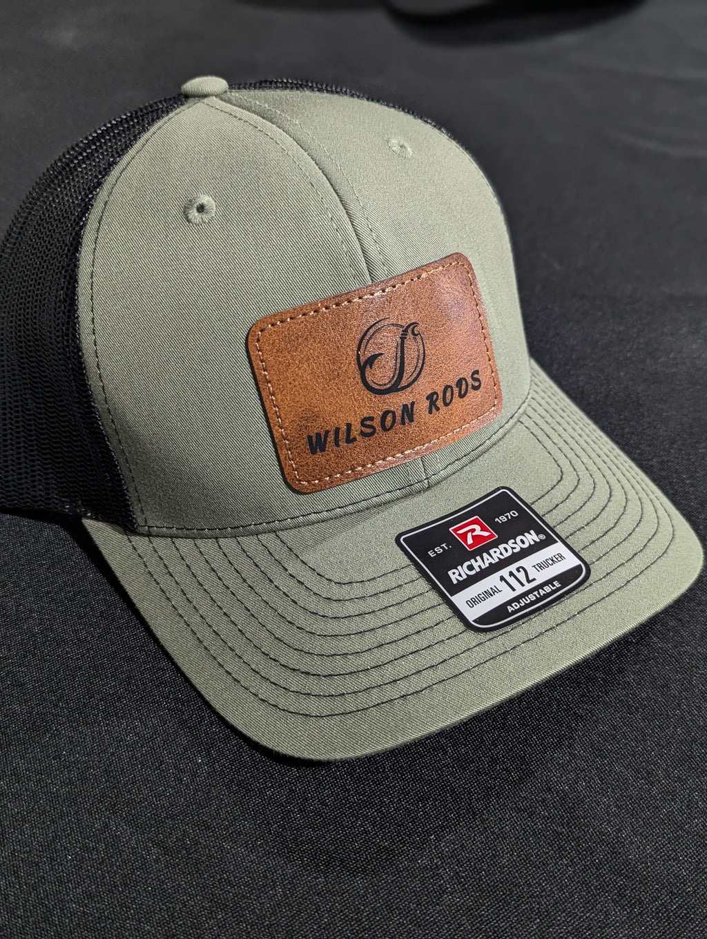 Rectangle Leather Patch Hat