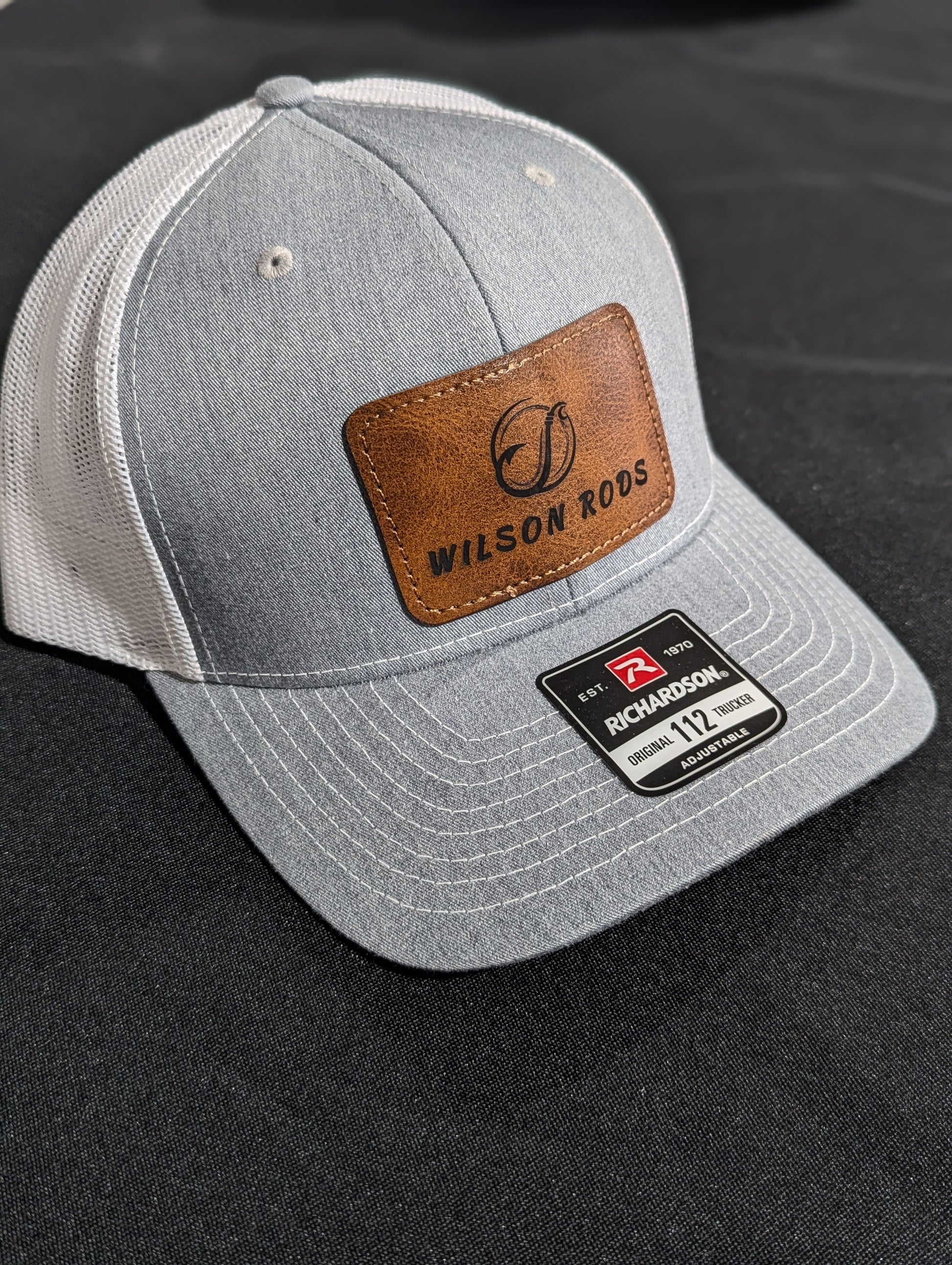Rectangle Leather Patch Hat