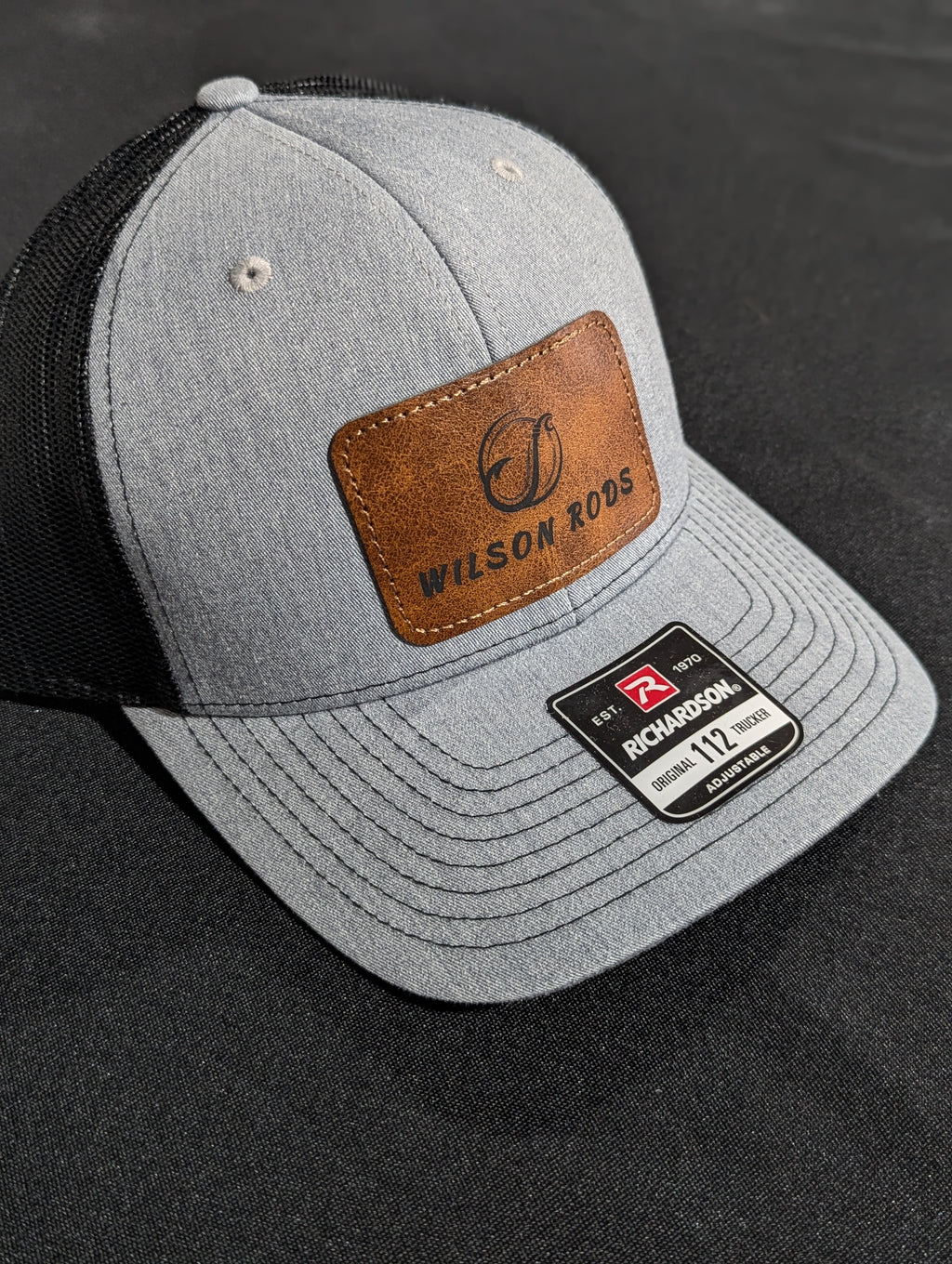 Rectangle Leather Patch Hat